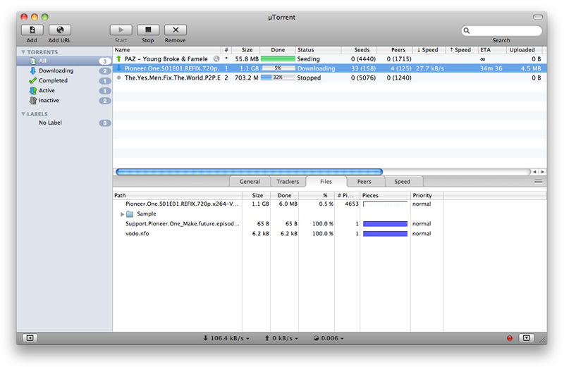 torrents mac download
